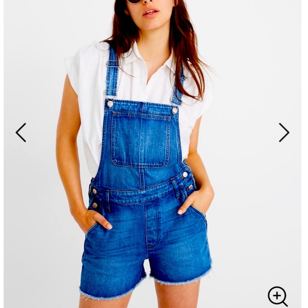 Sold out MADEWELL Adirondack Short Overalls